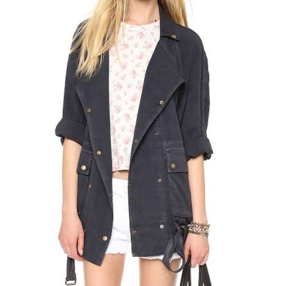 Current Elliott Military Style Jacket Oversized Size 1 - Picture 1 of 6